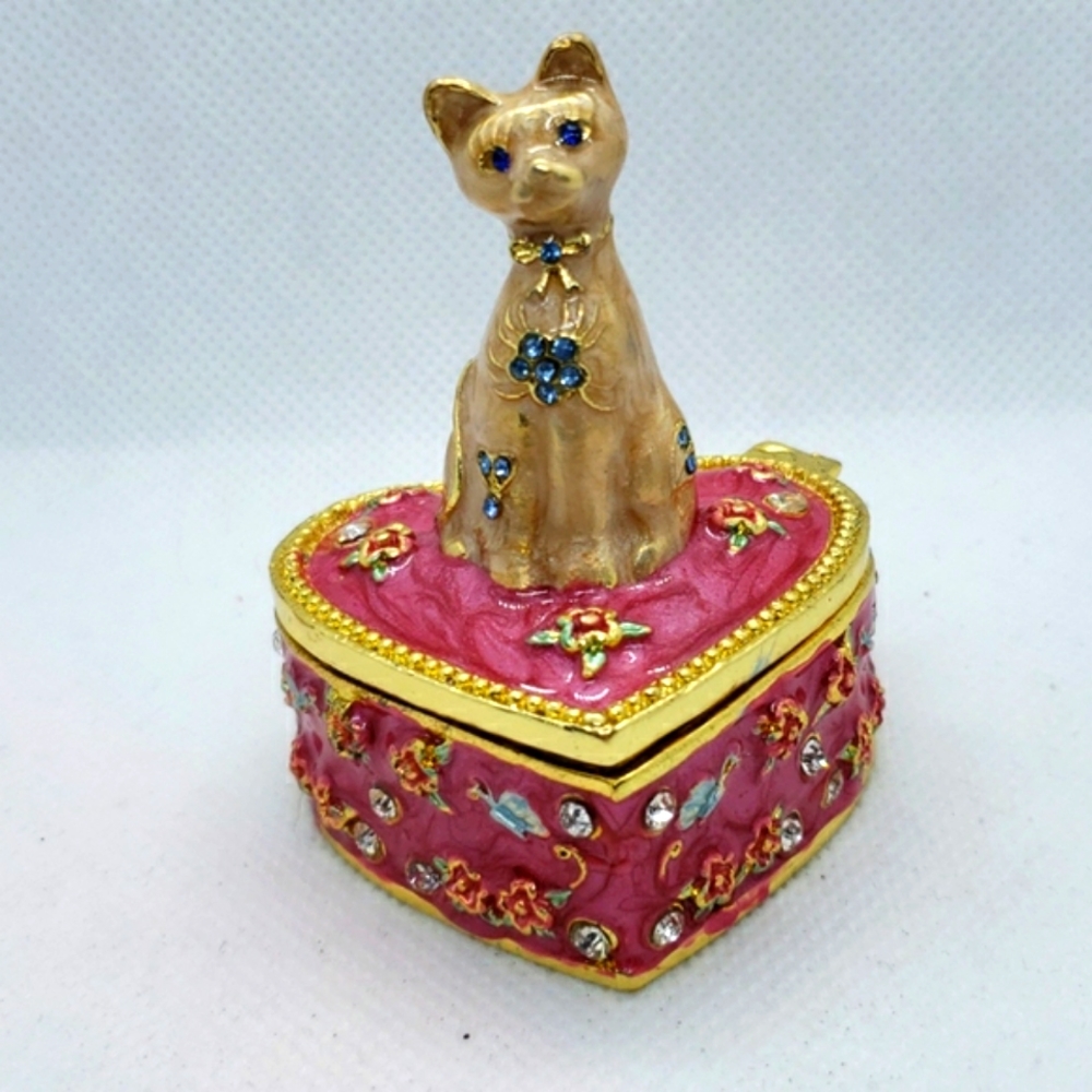 🐈Creature Couture - Kitty Trinket Box